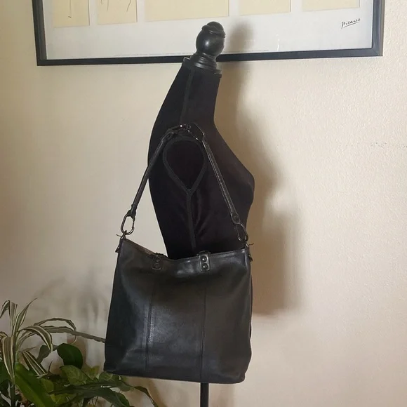Plinio Visona made in Italy black tote